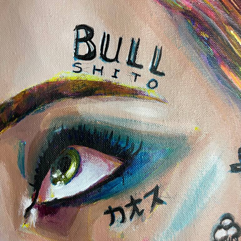 Original Figurative People Painting by Its Perfect Chaos
