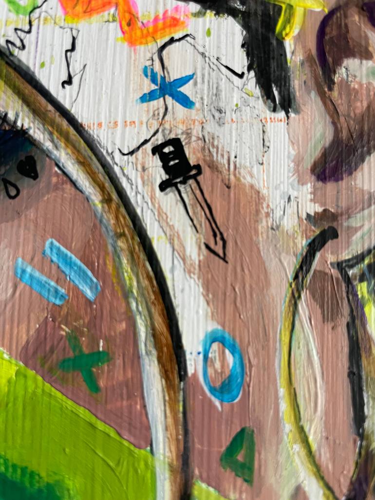 Original Figurative People Painting by Its Perfect Chaos