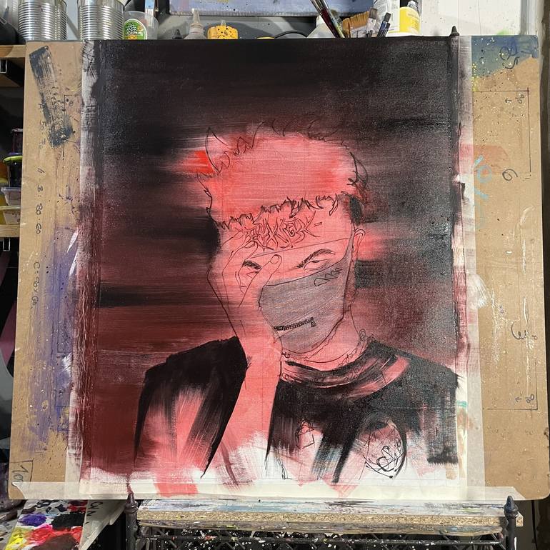 Original Portraiture Portrait Painting by Its Perfect Chaos