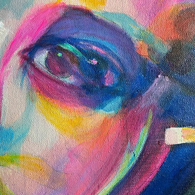 Original Portraiture People Painting by Its Perfect Chaos