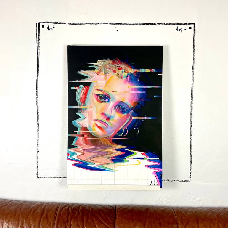 Original Portraiture People Painting by Its Perfect Chaos