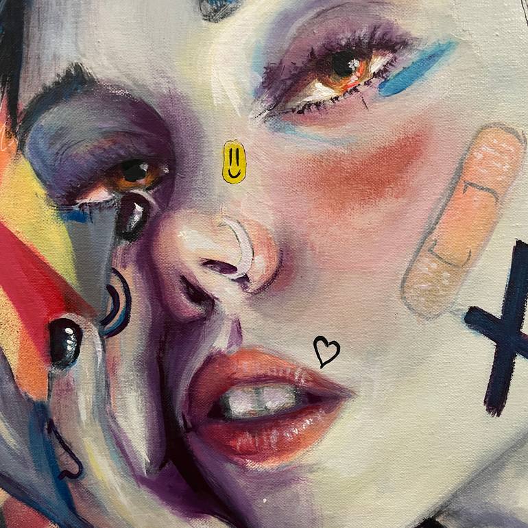 Original Portraiture People Painting by Its Perfect Chaos