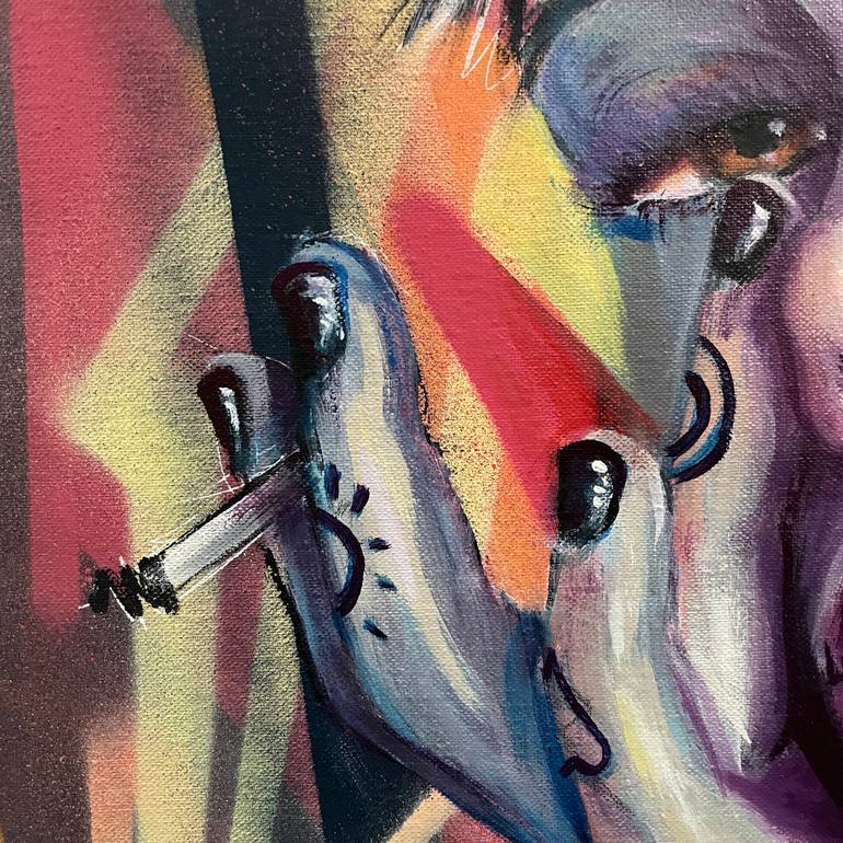 Original Portraiture People Painting by Its Perfect Chaos