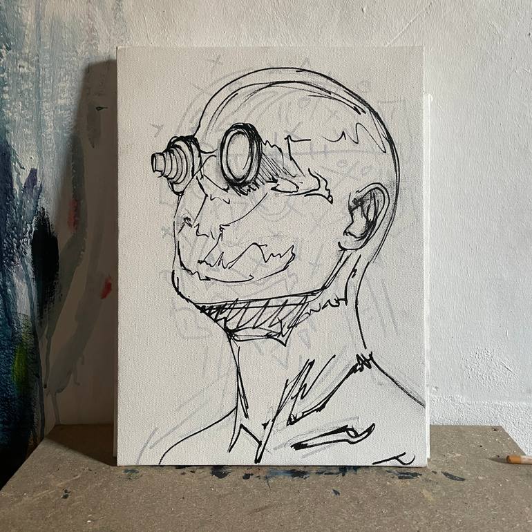 Original Conceptual People Painting by Its Perfect Chaos
