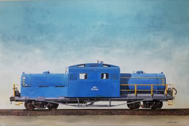Original Documentary Train Paintings by Raymond John Westraadt