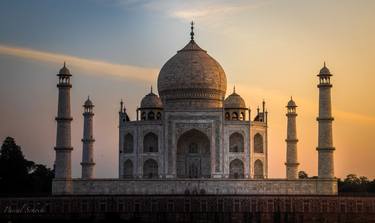 Taj Mahal during Sunset thumb