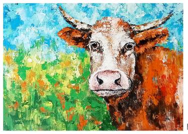 Original Impressionism Animal Paintings by Nataliia Nausevich