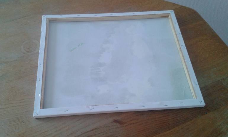 Original Abstract Still Life Painting by Zaure Kady