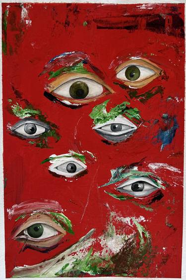 Original Contemporary Abstract Painting by Nastassia Navitskaya