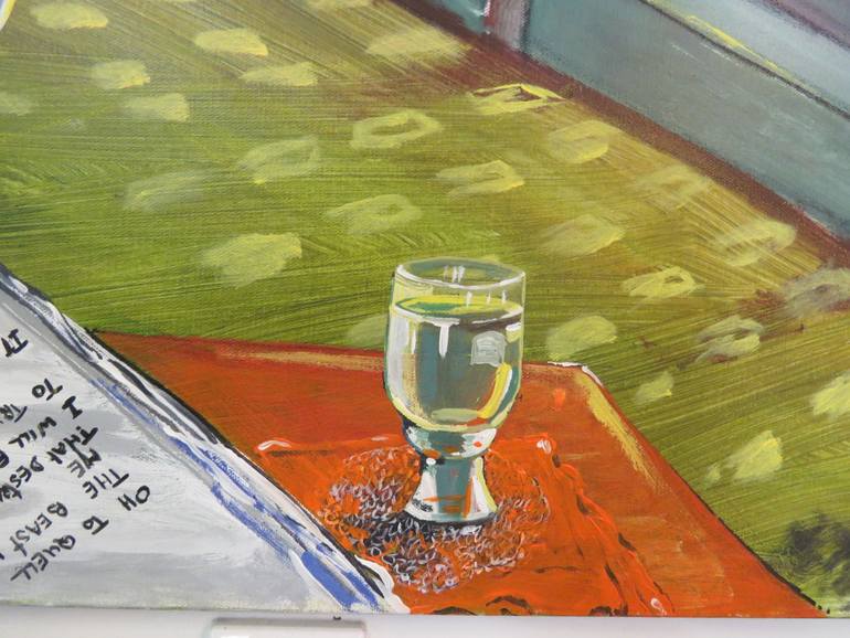 Original Expressionism Pop Culture/Celebrity Painting by Luke Keogh