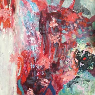 Original Abstract Expressionism Abstract Paintings by Beata Bosze