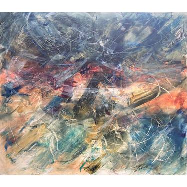 Original Abstract Expressionism Abstract Painting by Aaron Thomason