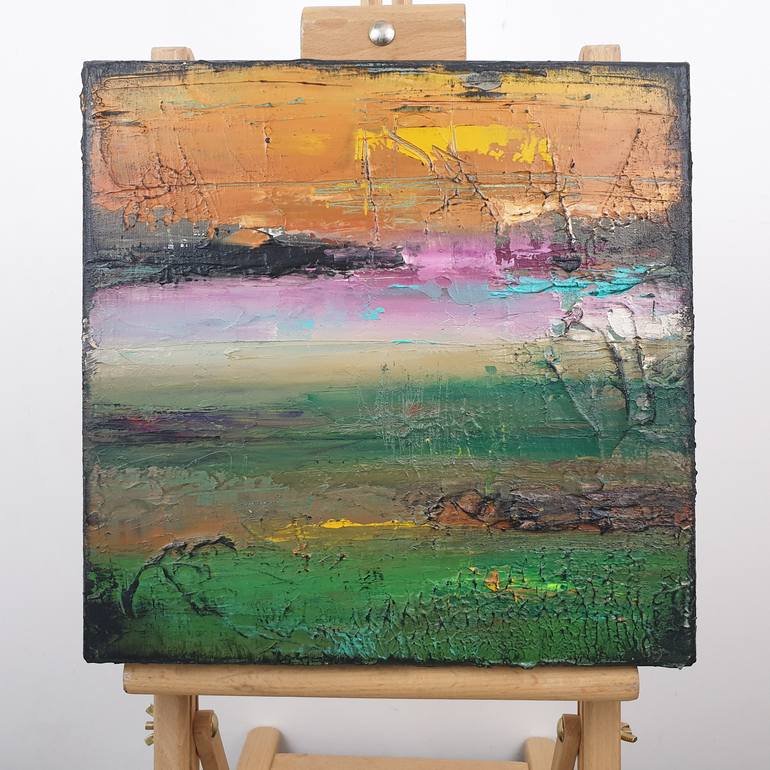 Original Abstract Expressionism Abstract Painting by Aaron Thomason