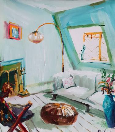 Print of Interiors Paintings by Misung Kim