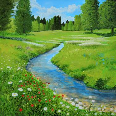 Original Fine Art Nature Paintings by Art D E M O