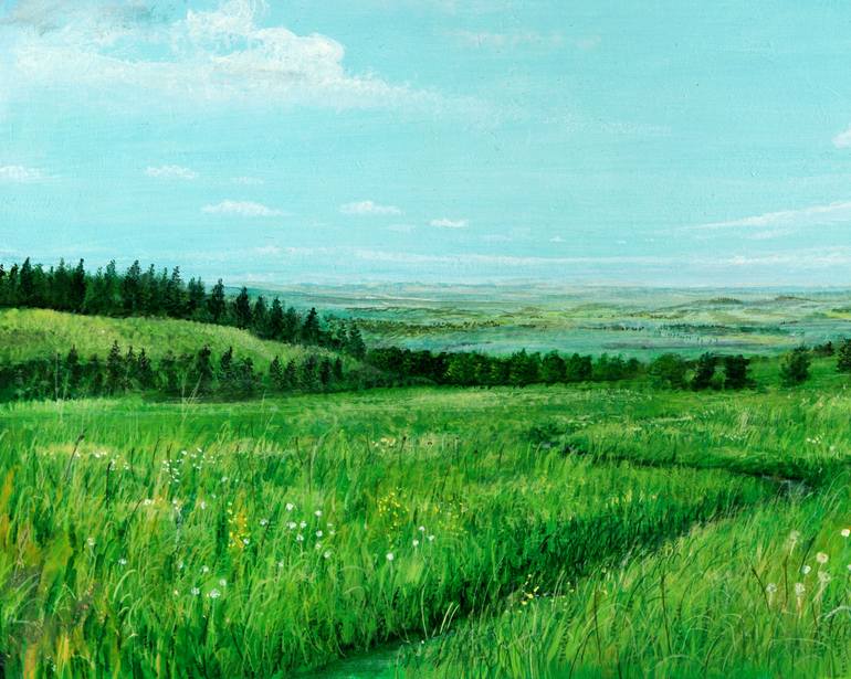 Original Other Landscape Painting by Silvian Sternhagel