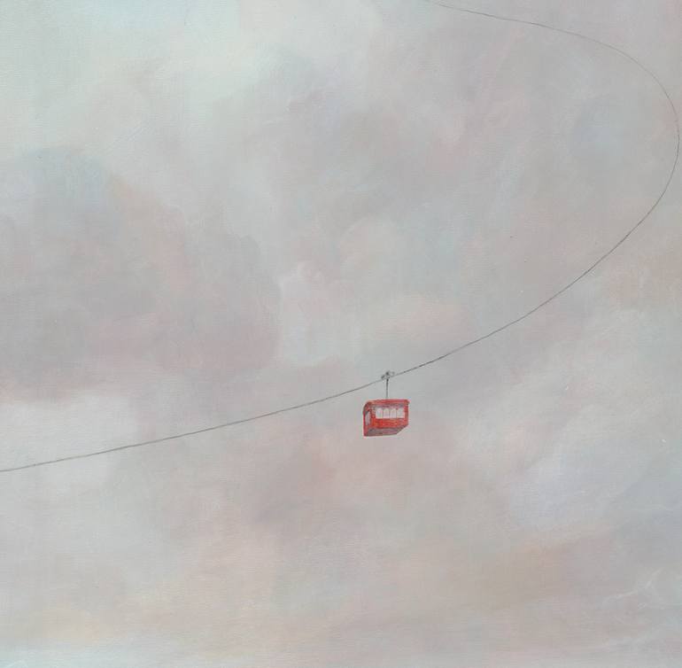 Original Figurative Transportation Painting by Silvian Sternhagel