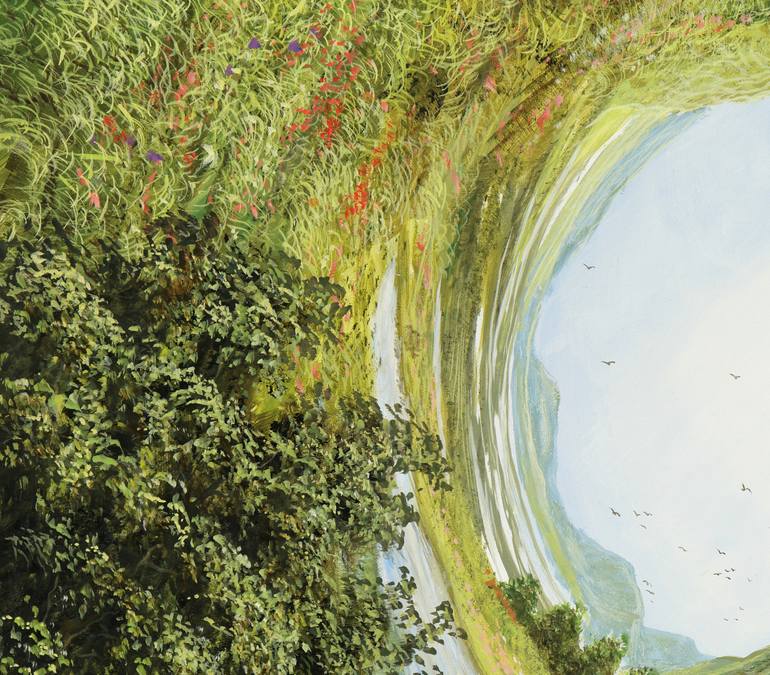 Original Figurative Landscape Painting by Silvian Sternhagel
