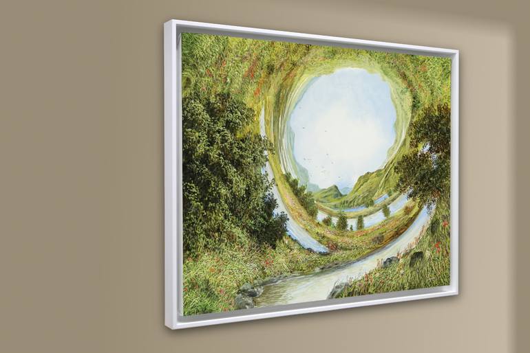 Original Figurative Landscape Painting by Silvian Sternhagel