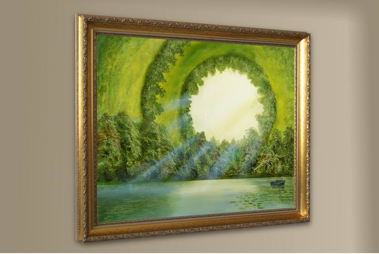 Original Photorealism Nature Painting by Silvian Sternhagel