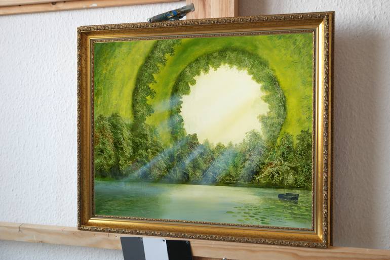 Original Photorealism Nature Painting by Silvian Sternhagel