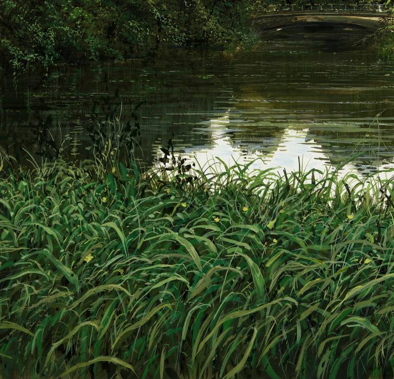 Original Folk Nature Painting by Silvian Sternhagel
