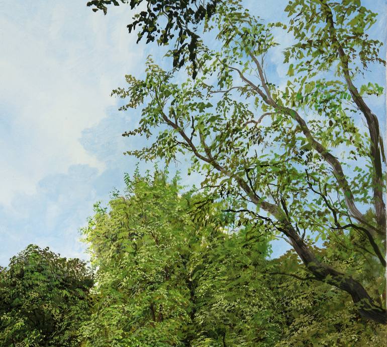 Original Folk Nature Painting by Silvian Sternhagel