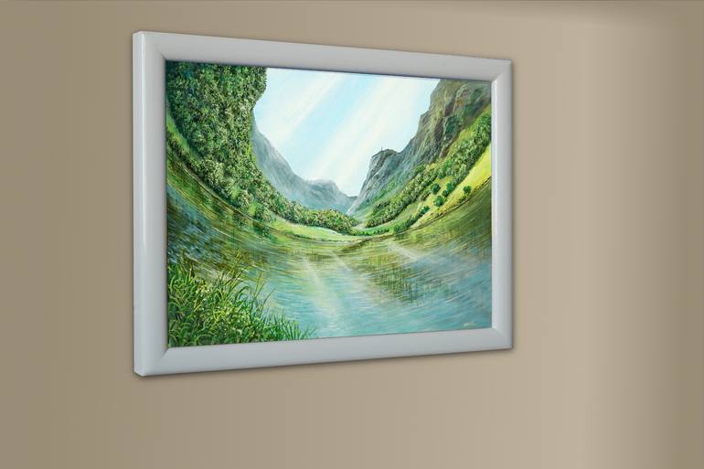 Original Folk Nature Painting by Silvian Sternhagel