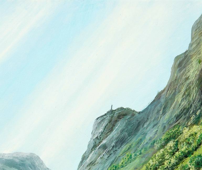 Original Folk Nature Painting by Silvian Sternhagel