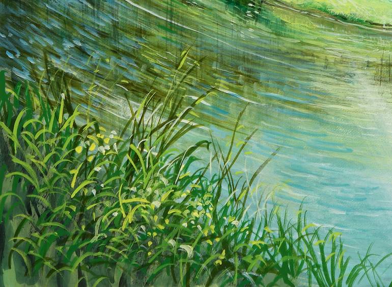 Original Folk Nature Painting by Silvian Sternhagel