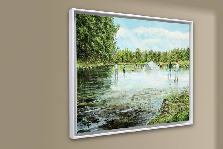 Original Modernism Nature Painting by Silvian Sternhagel