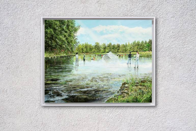 Original Modernism Nature Painting by Silvian Sternhagel
