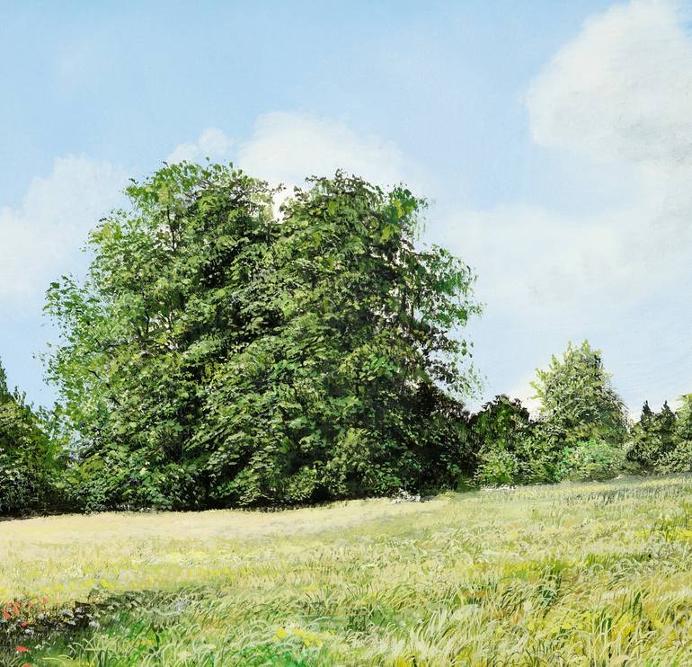 Original Modernism Nature Painting by Silvian Sternhagel
