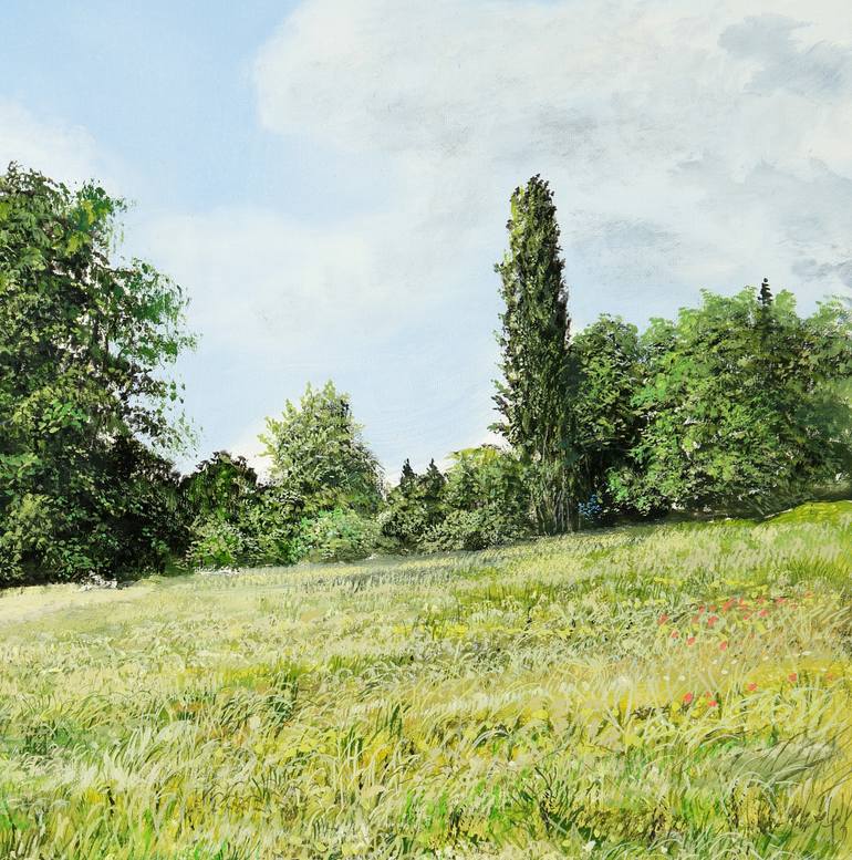 Original Modernism Nature Painting by Silvian Sternhagel