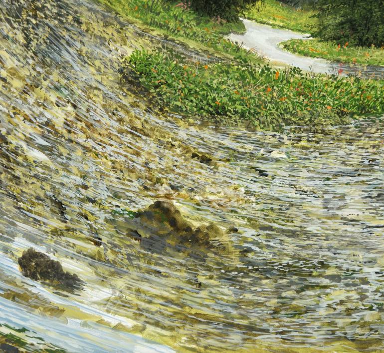 Original Modernism Landscape Painting by Silvian Sternhagel