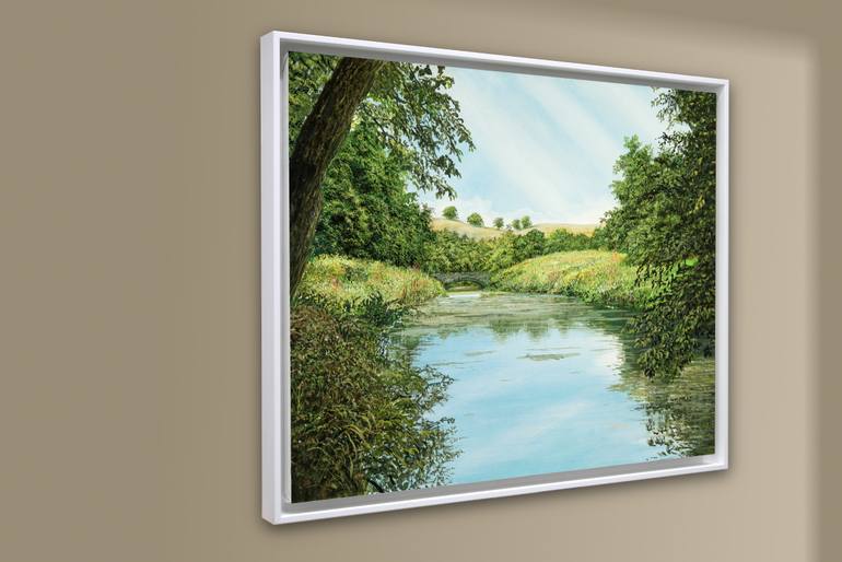 Original Impressionism Landscape Painting by Silvian Sternhagel