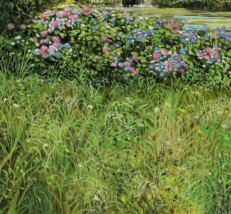 Original Modernism Landscape Painting by Silvian Sternhagel