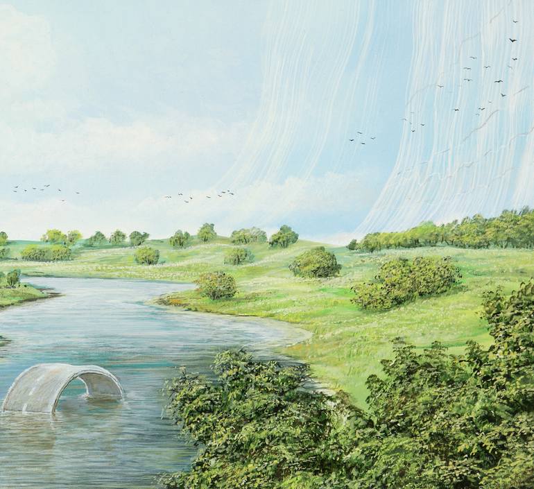 Original Modernism Nature Painting by Silvian Sternhagel
