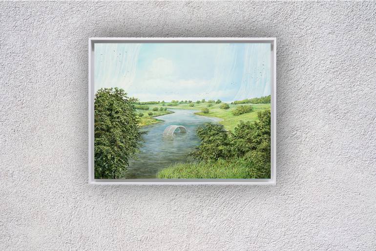 Original Modernism Nature Painting by Silvian Sternhagel