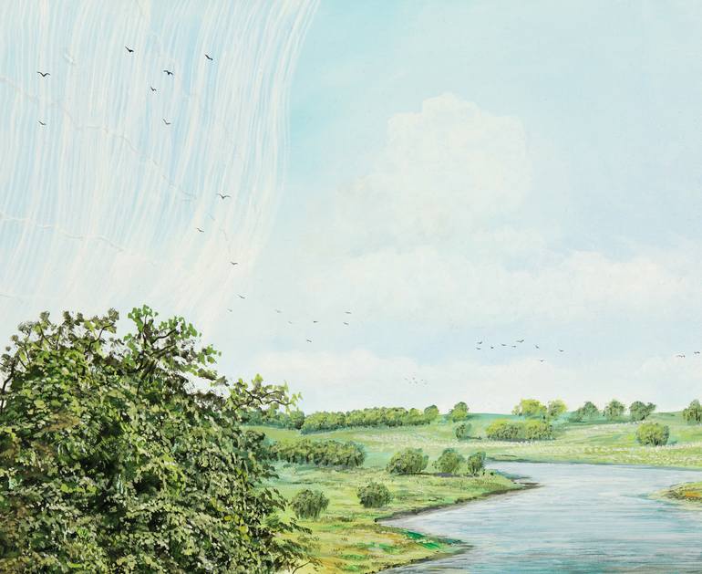 Original Modernism Nature Painting by Silvian Sternhagel