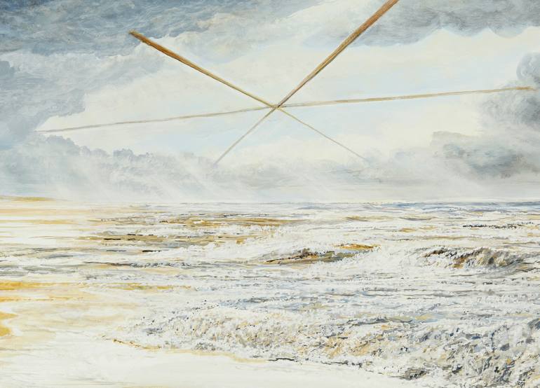 Original Modernism Seascape Painting by Silvian Sternhagel