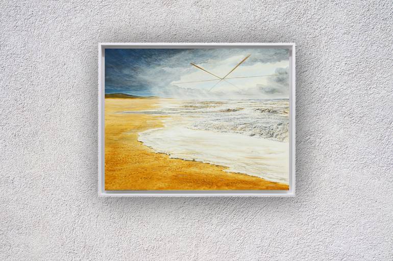 Original Modernism Seascape Painting by Silvian Sternhagel