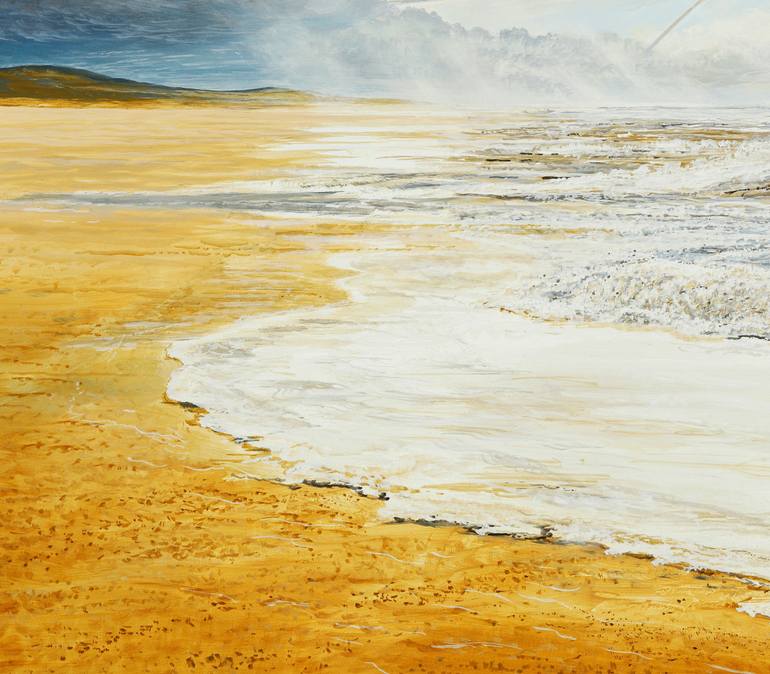 Original Modernism Seascape Painting by Silvian Sternhagel