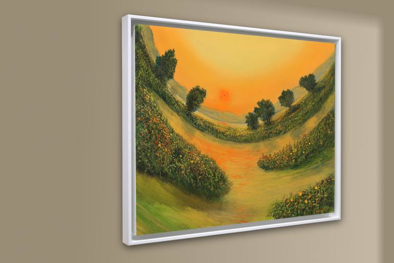 Original Modernism Nature Painting by Silvian Sternhagel