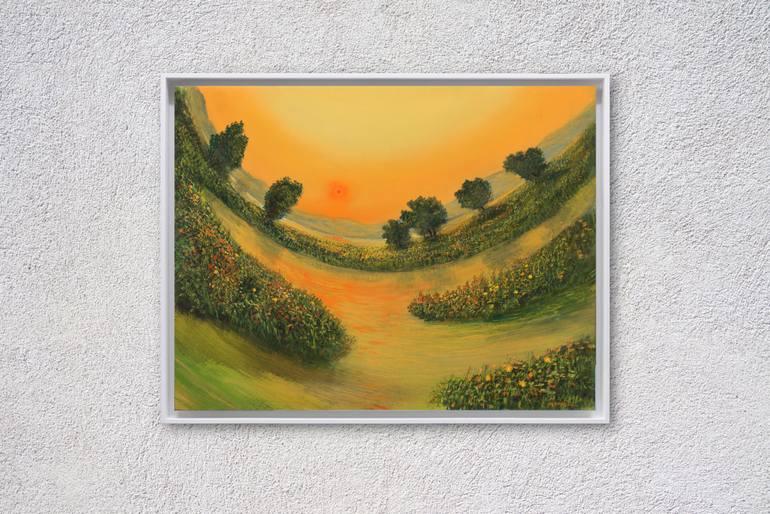Original Modernism Nature Painting by Silvian Sternhagel