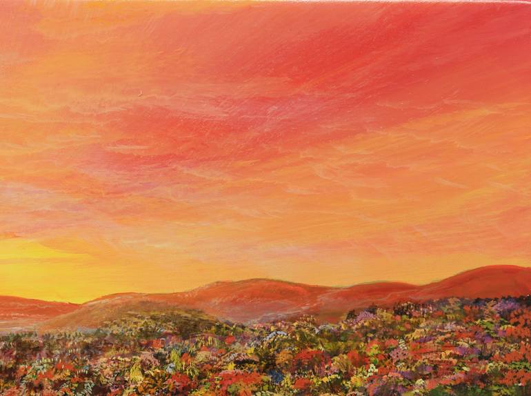 Original Modernism Fantasy Painting by Silvian Sternhagel