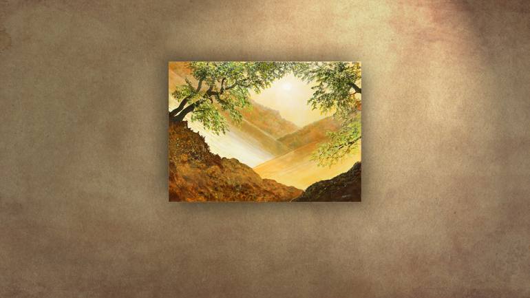 Original Modernism Nature Painting by Silvian Sternhagel