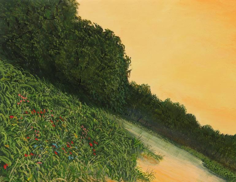 Original Modernism Nature Painting by Silvian Sternhagel
