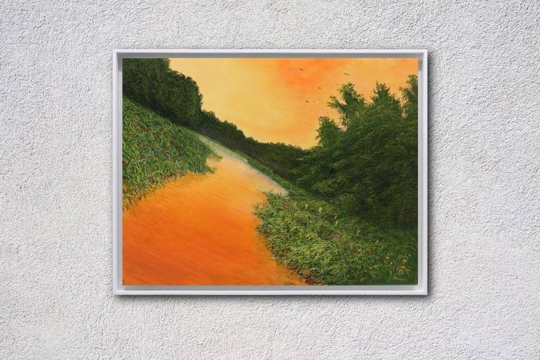 Original Modernism Nature Painting by Silvian Sternhagel