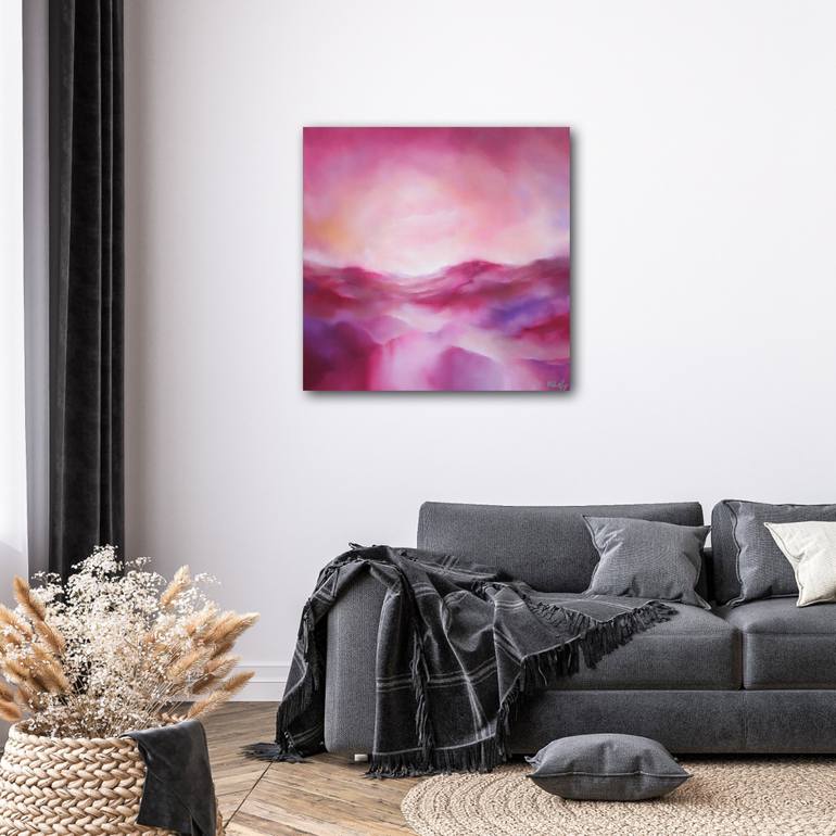 Original Abstract Landscape Painting by Millie Fry